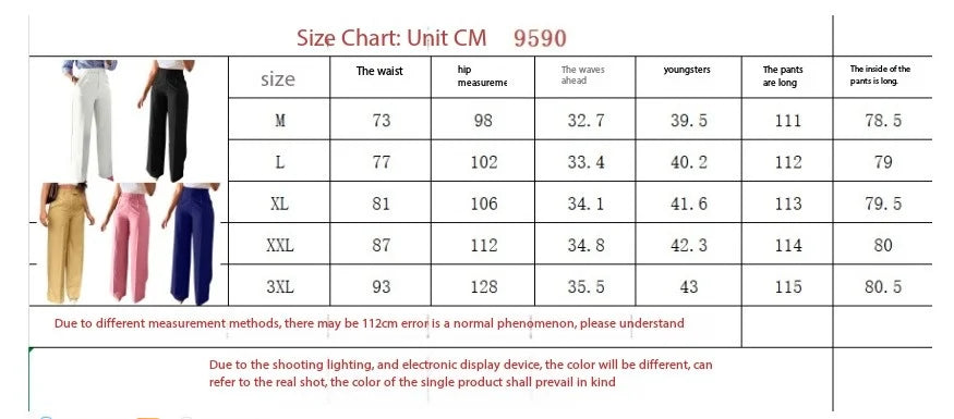 2025 New Pants Commuting High Waist Drape Straight Pants Formal Pants Casual Suit Long Pants Women