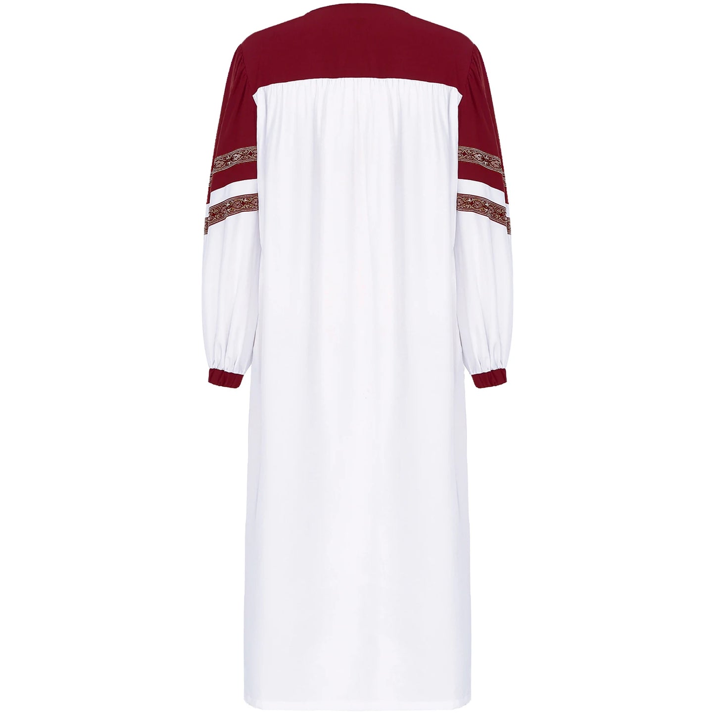 Womens Church Clergy Loose Choir Robe Dress Priest Preacher Dresses Baptism Confirmation Officiant Costume Praise Worship Dress