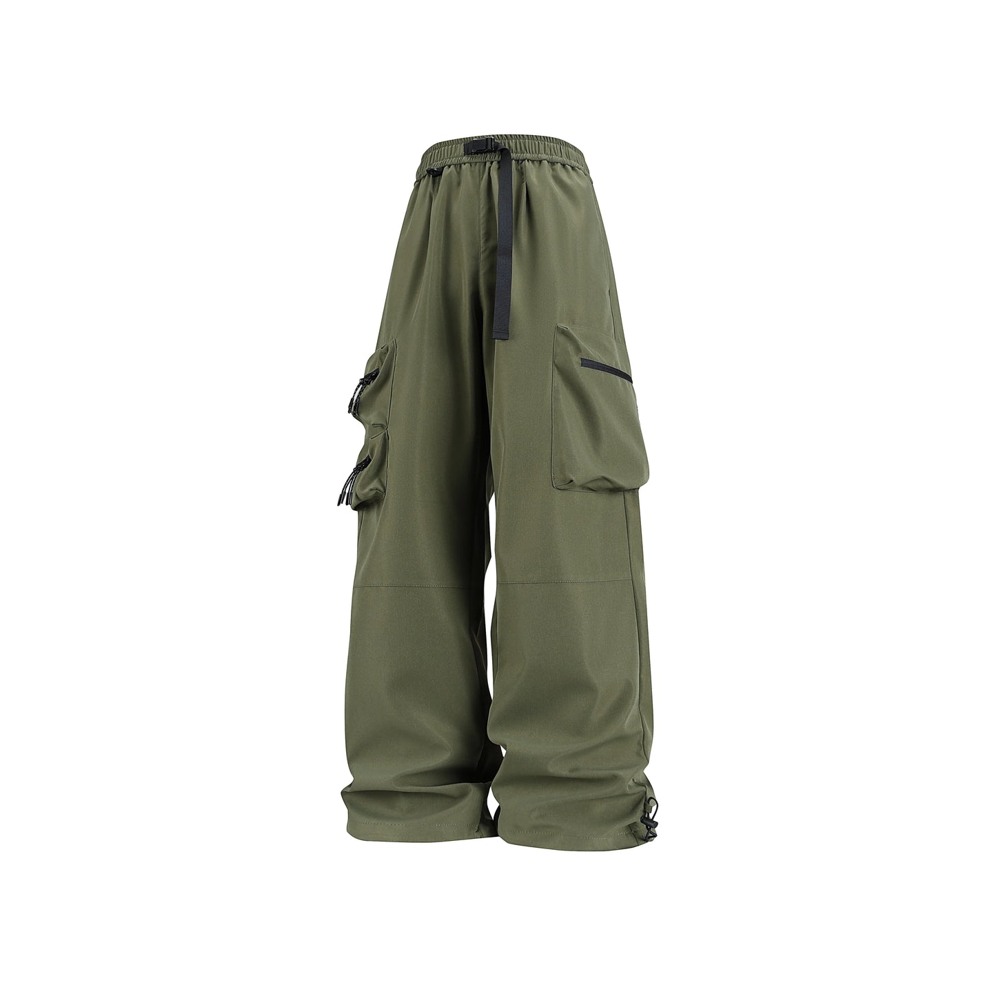 Men's high-end pants, trendy and versatile, cool and stylish teenage down pants, American straight-leg casual workwear pants