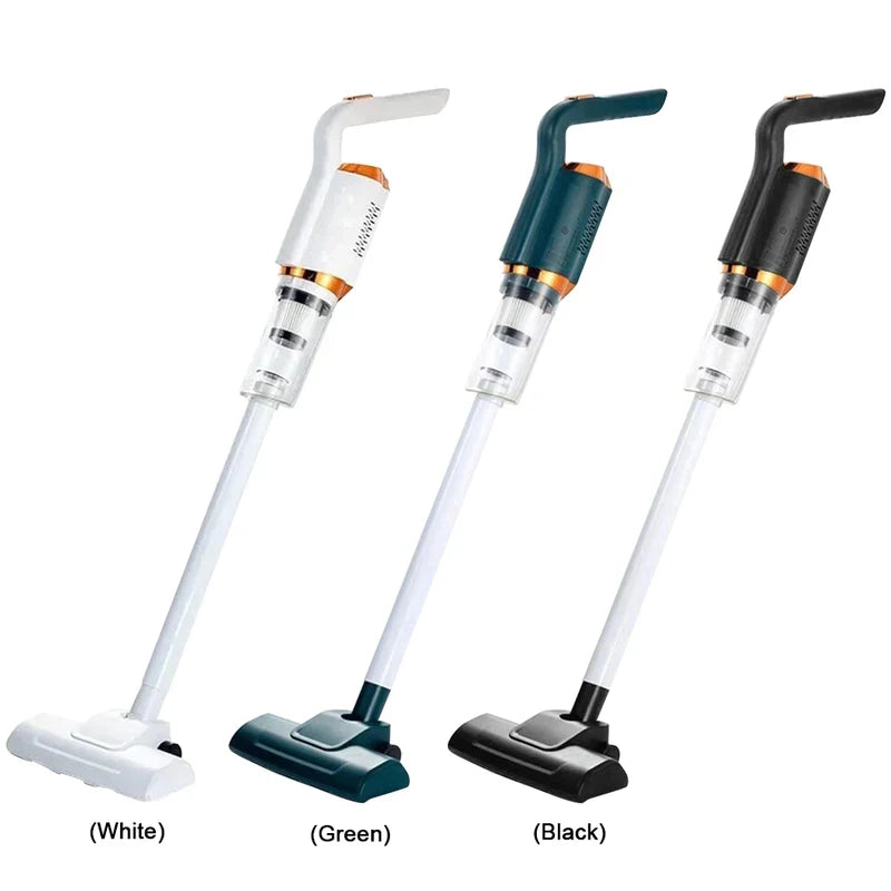 Cordless Portable Cleaning Robot 2000mAh Handheld Water Sweeper USB Rechargeable Strong Suction 2 in 1 120W for Home and Car Use