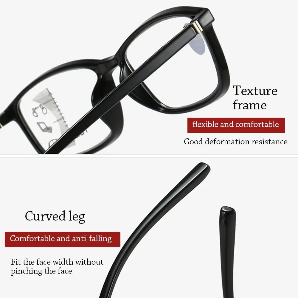 Progressive Multifocal Reading Glasses Anti-Blue Light Computer Glasses Eye Protection Ultra Light Eyeglasses For Men Women