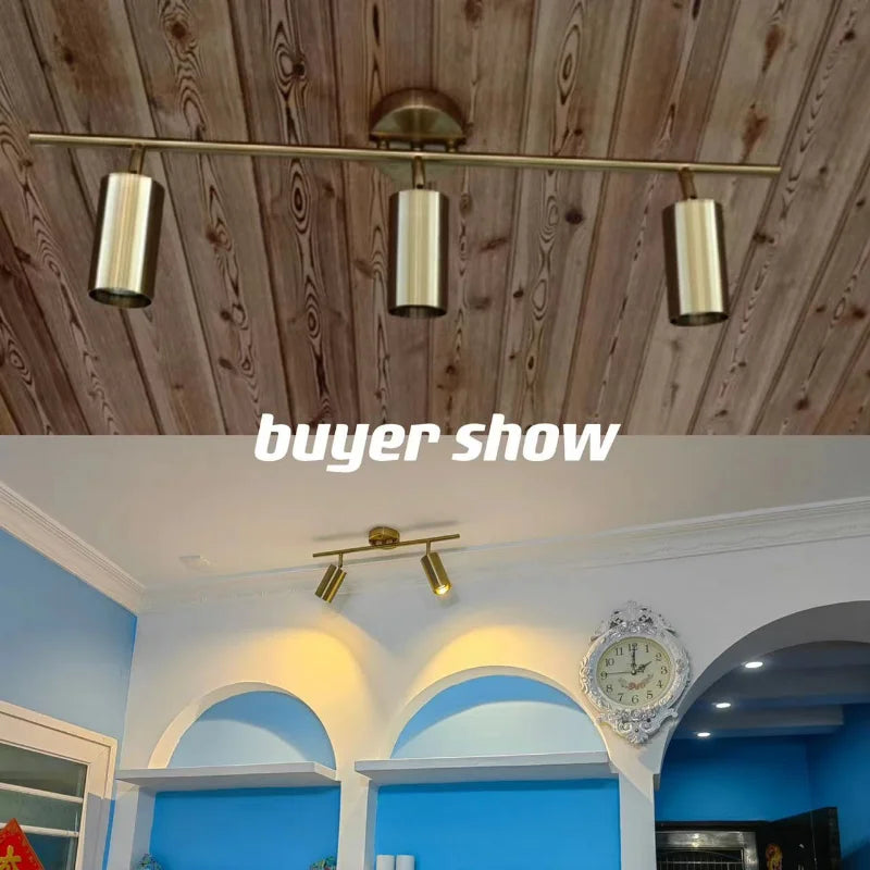 Modern Led Ceiling Light Long Spotlight Fixture Living Room Shop Restaurant Kitchen Dining Room Lighting Home Decor Chandeliers