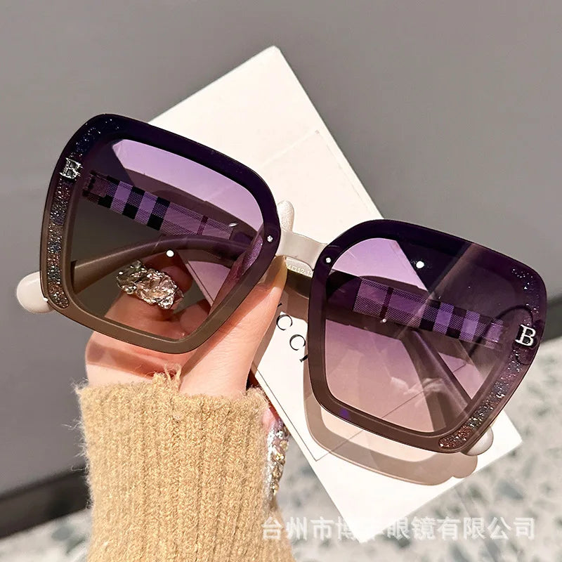 2025 New Polarized Sun Glasses Ladies Glasses Legs High Definition Sunglasses Women Luxury High Quality Gafas De Sol UV400