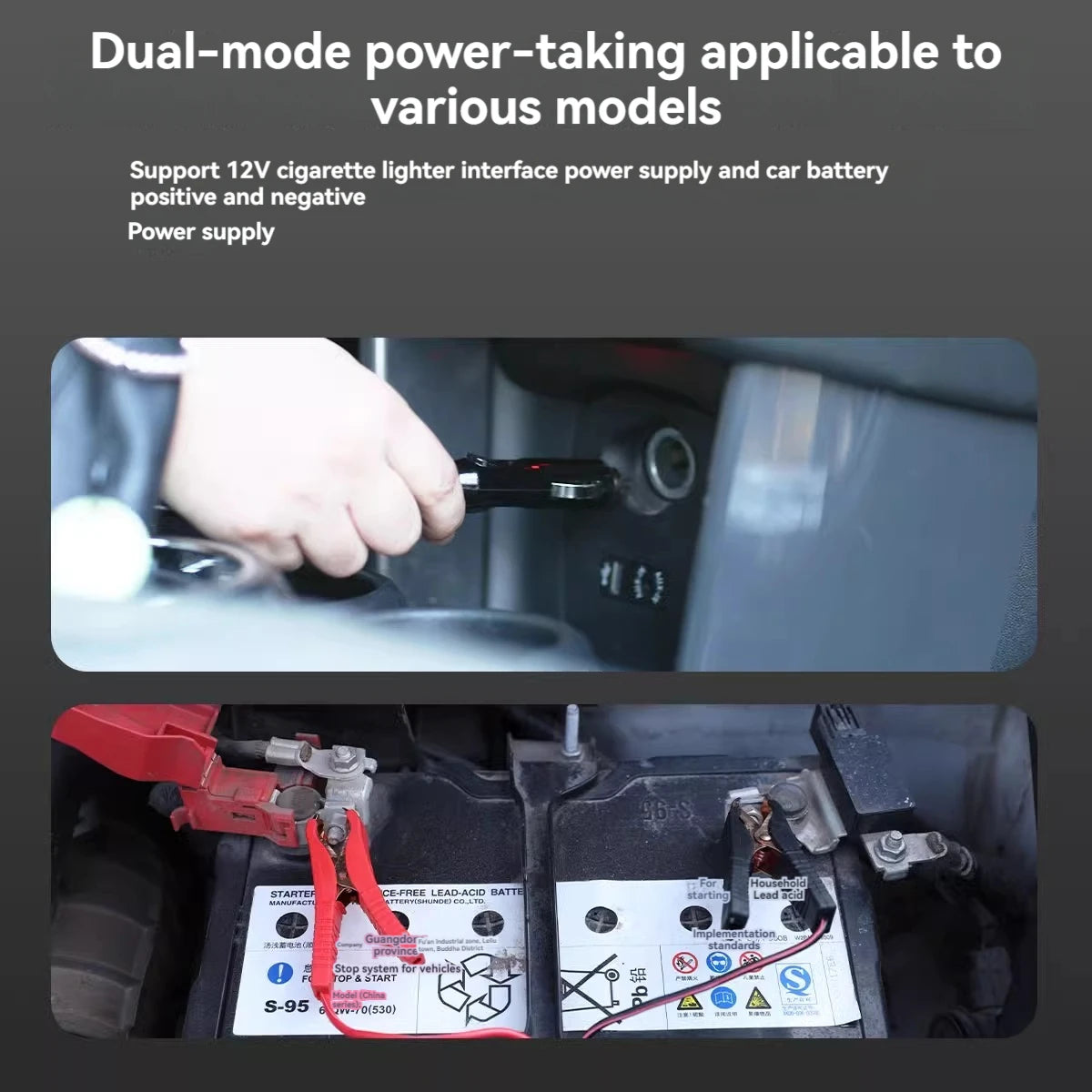 5 Ton Electric Car Jack  with Electric Impact Wrench, Built-in Inflatable Pump Hydraulic Jack Lift Portable Car