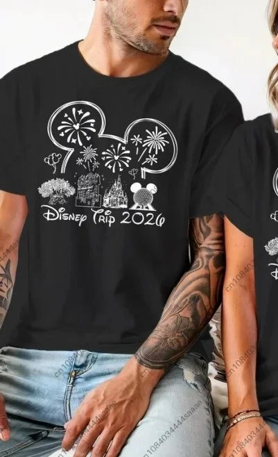 2026 Latest Hot Selling Commemorative T-shirt for Men and Women, Casual Sports Fashion, Adult and Children's Parent-child Wear