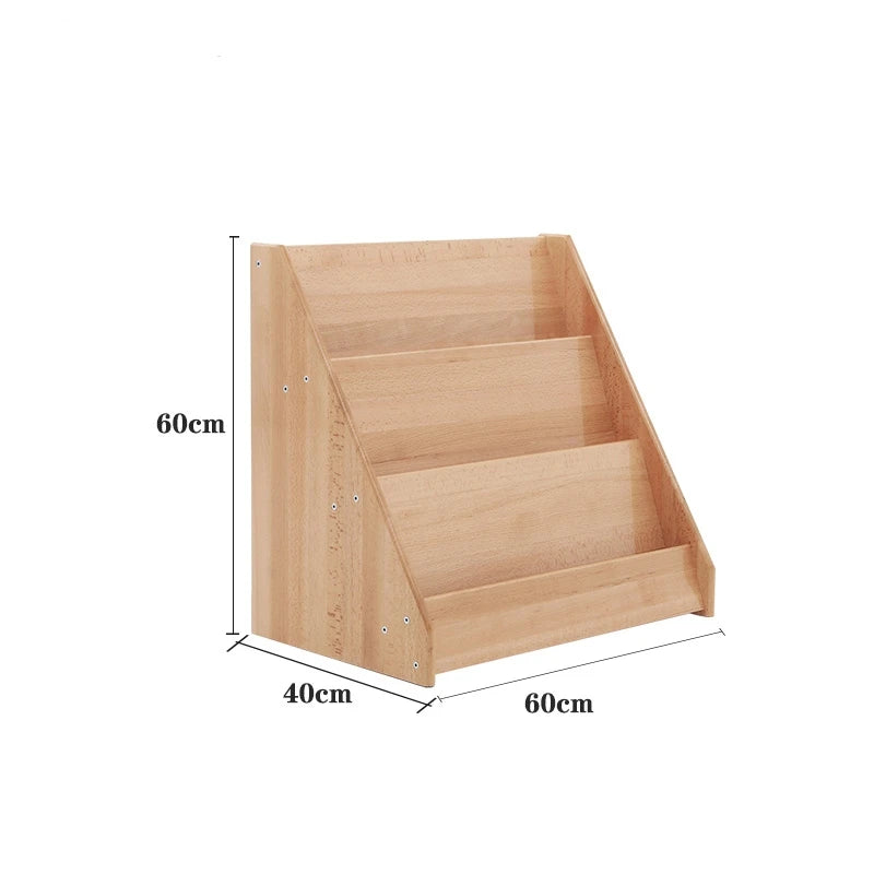 Montessori Furniture Kids Beachwood Shelf/ Cabinet/ Table/ Rug Stand/ Cupboard Materials for Kindergarten Childcare Center