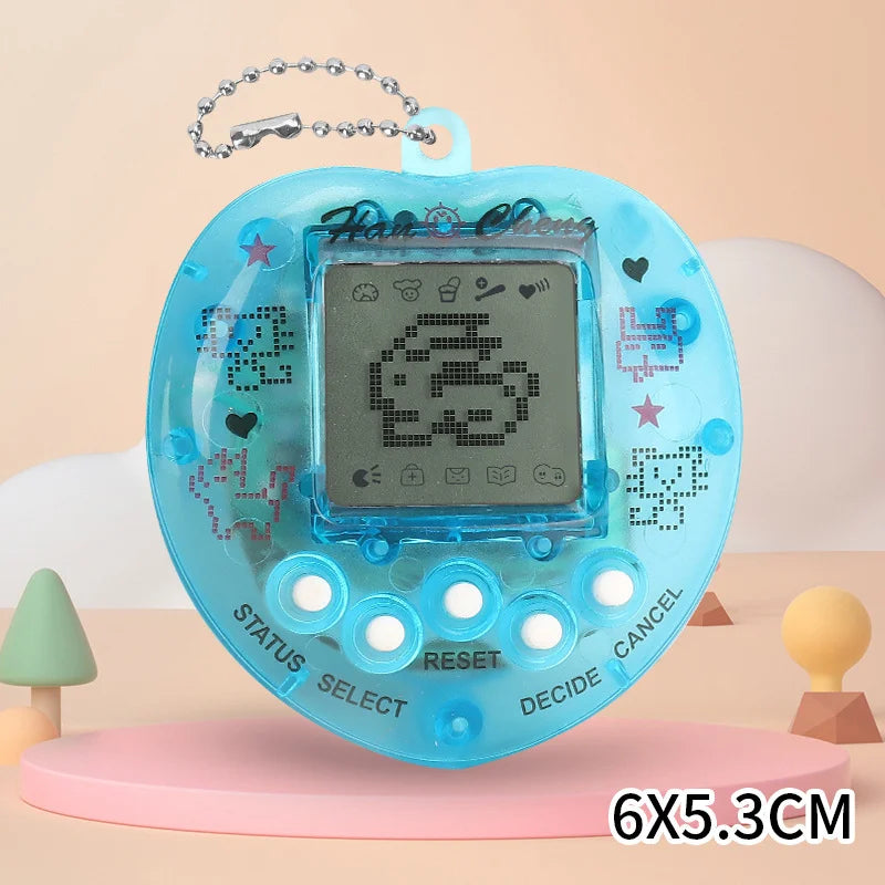 Tamagotchi 1Pcs Children's electronic Pet 168 Pets In 1 Virtual Cyber kid Digital Pet Toy Pixel Funny Gift Play Toy keychain BTJ