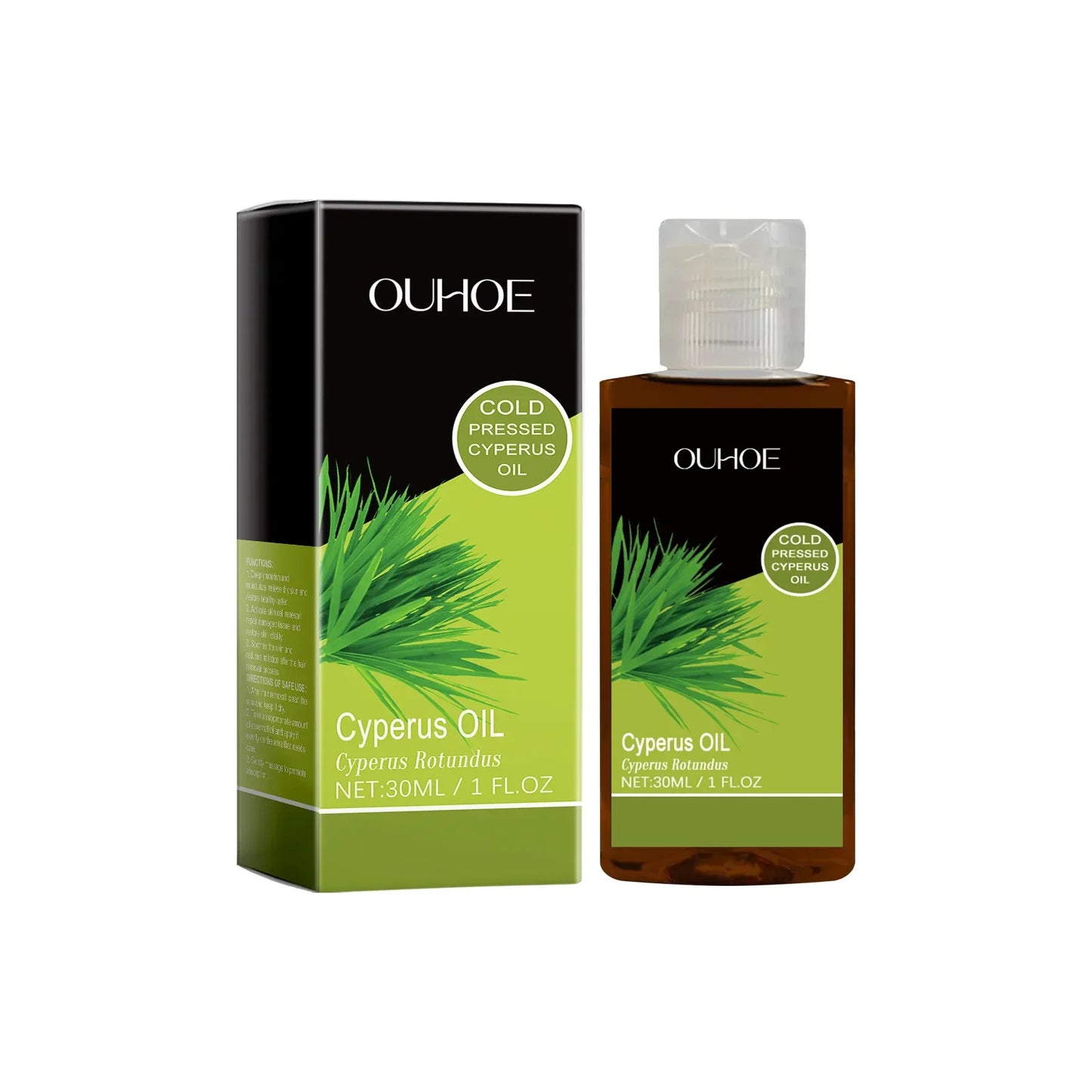 Pure Cyperus Rotundus Essential Oil Moisturizing Nourishing Reduce Redness Smoothing Repair Legs Arms Body Hair Removal Care Oil