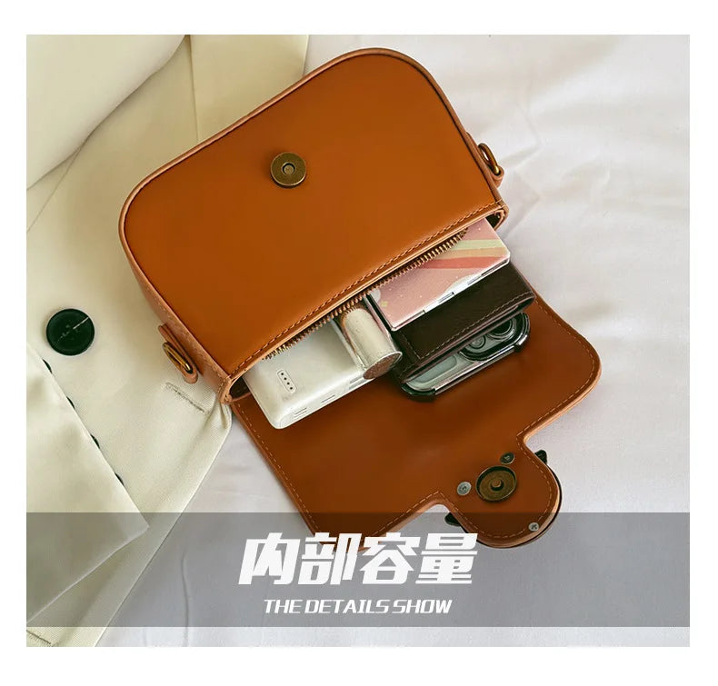 Ladies' Handbag, Swallow Bag, High-end, Fashionable, Versatile, Single Shoulder Crossbody Bag, Small Square Bag, Commuting Bag