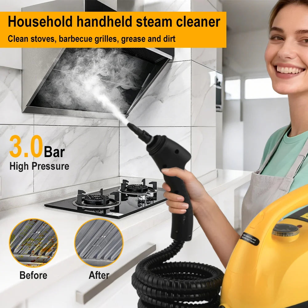 Handheld Steam Cleaner Automotive Sterilization Disinfection High Temperature Wiper Washer for Floor Kitchen Cars Steam mop