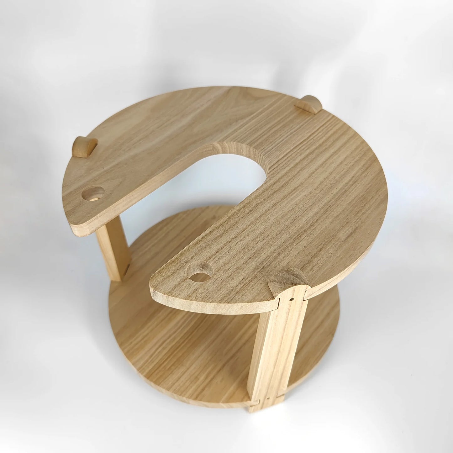 Shisha Stand Portable Wooden Hookah Table Holder Station With Wheels Rolling for Vase protection Hose Clamp Nargile Accessories