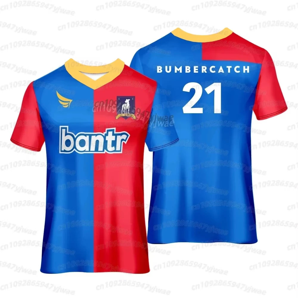 2026 T-shirt For Men Women youth  Football Jersey Quick Drying O-neck RoyKent jersey Tees Sports Oversized  men t-shirt