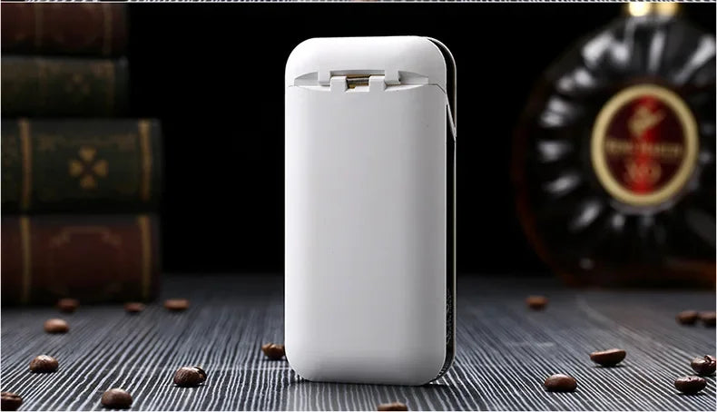 Small Cigarette Case Lighter Integrated USB Rechargeable Windproof Lighter Creative Split Cigarette Lighter Men's Gadget