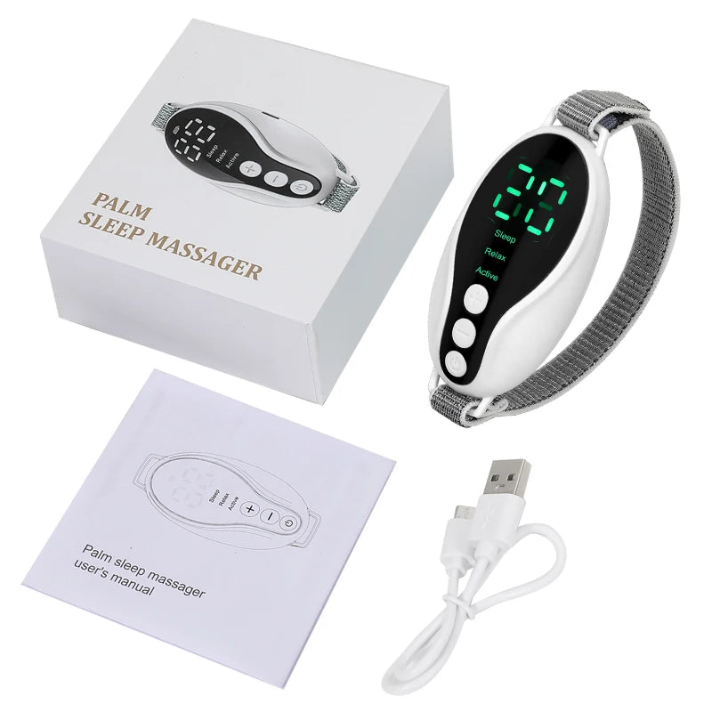 Handheld Sleep Aid Device Relieve Insomnia Instrument Help Sleep Night Anxiety Therapy Relaxatio Pressure Relief Sleep Device