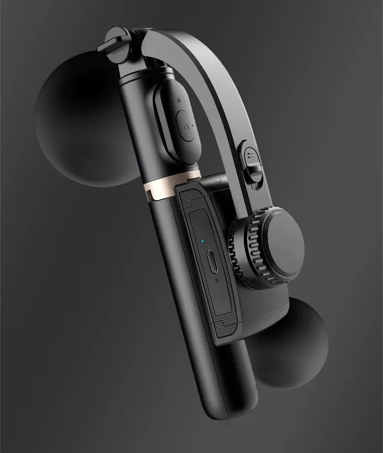Gimbal Stabilizer for Smartphone,Selfie Stick Tripod with Remote Control Auto Balance 360° Rotation Phone Gimbal for Selfies
