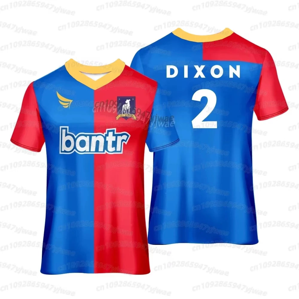 2026 T-shirt For Men Women youth  Football Jersey Quick Drying O-neck RoyKent jersey Tees Sports Oversized  men t-shirt
