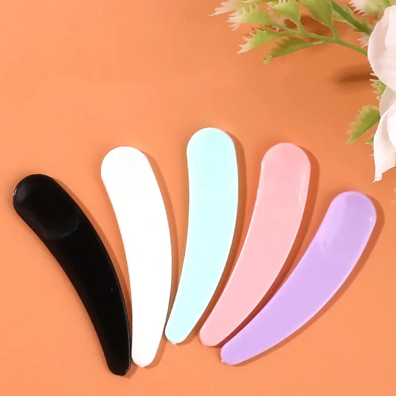 10/30/50/100PCS eye cream scoop crescent spoon facial mask stick spoon face cream spoon cosmetics packaging tool