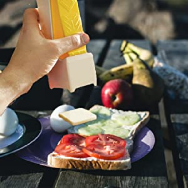 Portable Butter Cutter Cheese Slicer Squeeze Dispenser Automatic Cheese Cheese Slicer Kitchen Tool Handheld Butter Slicer