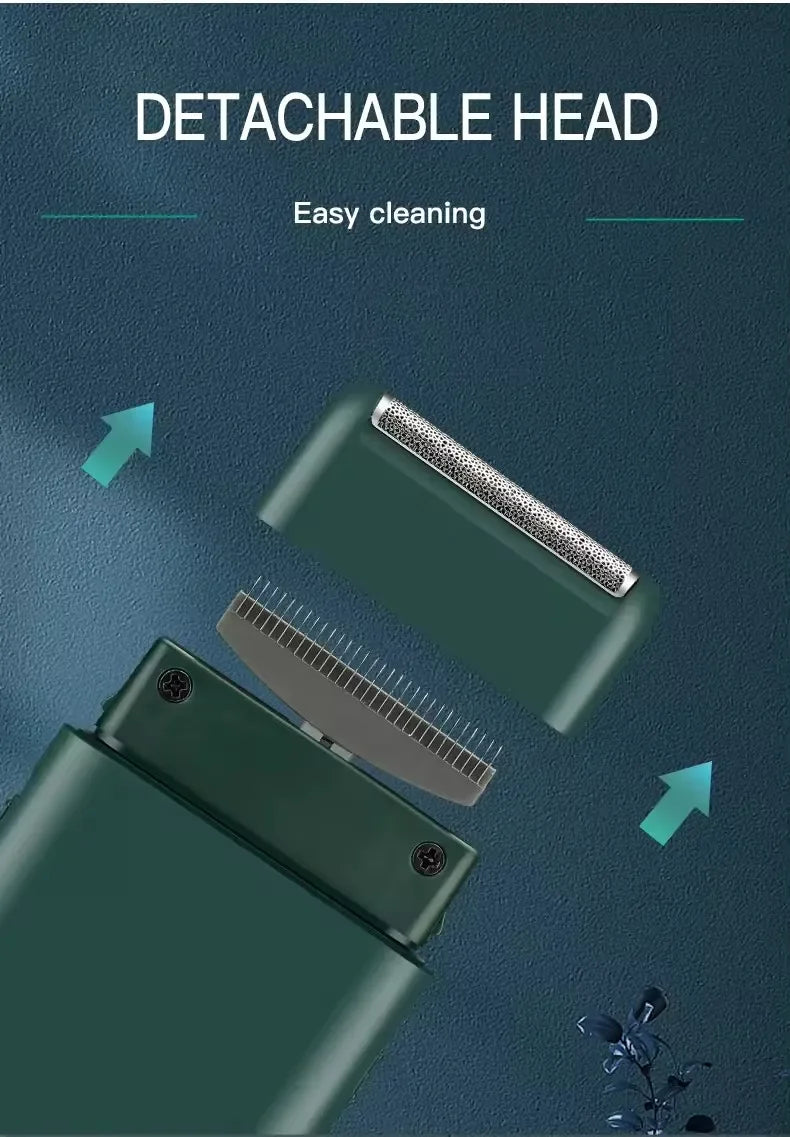 VGR Beard Trimmer Rechargeable Beard Trimmer Professional Beard Shaver Electric Shaver Mini Razor Shaving Machine for Men V-390