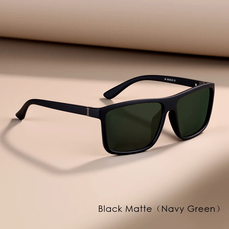 Classic Square Polarized Sunglasses Men Women Retro Black Sun Glasses Male Female Fashion Summer Anti Glare Driving Shades UV400