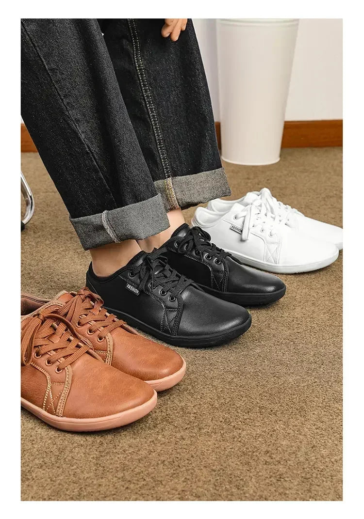 Womens Barefoot Shoes Wide Width Casaul Sneakers Unisex Plus Size Toe Shoes Zero Drop Minimalist Walking Flats for Men
