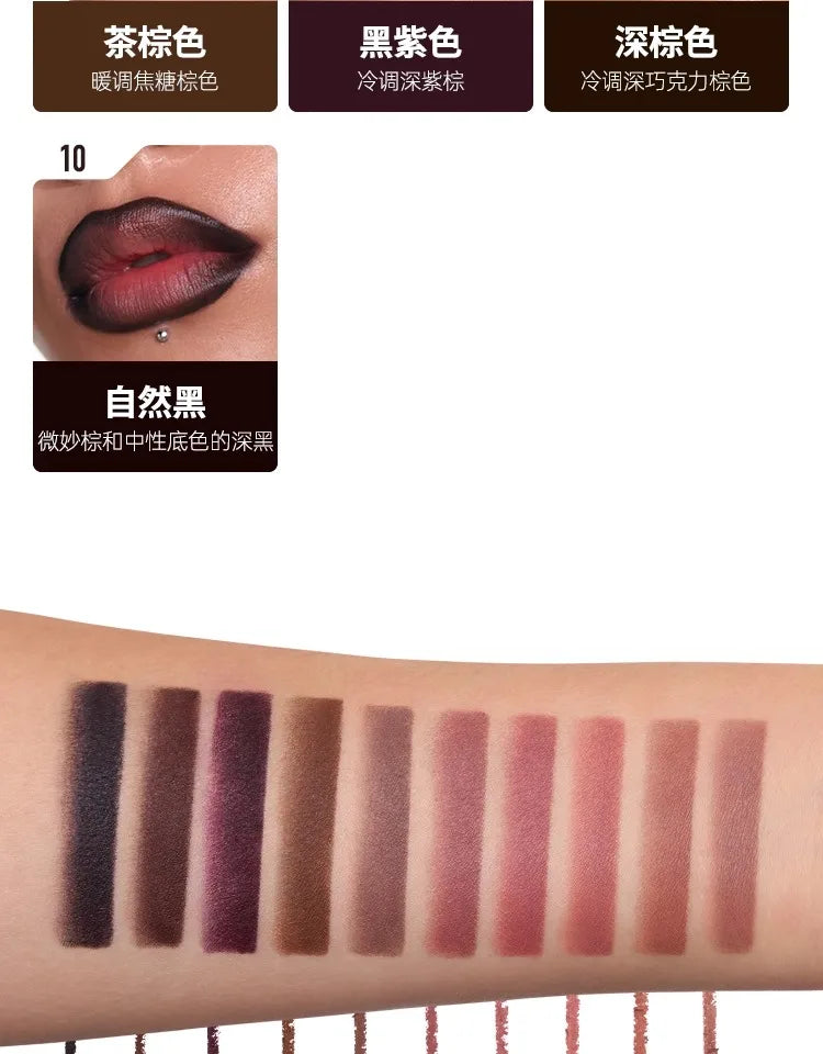 Kaleidos Lip Liner,Highly-Pigmented Pencil For Shaping & Sculpting Lips,Semi-Matte Finish,Vegan & Cruelty-Free