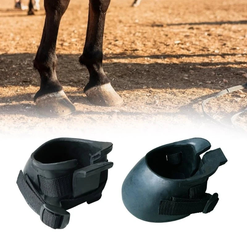 1 Pair Equine Boot Hooves for Horse Hoof and Comfort Horse Hoof Boot Light Weight Horse Foot Hoof Boot Wrap