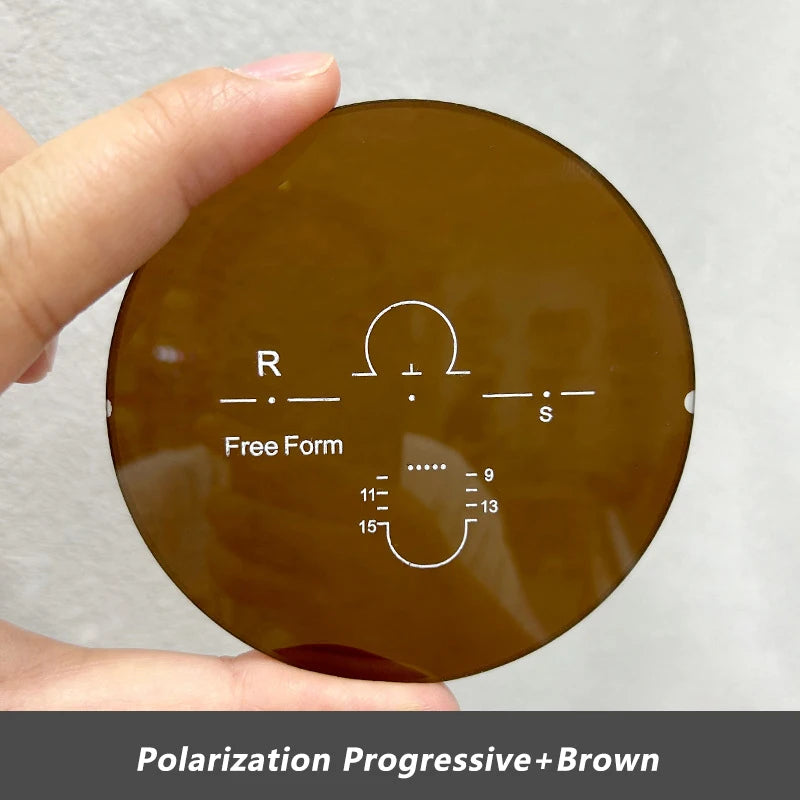 Sunglasses Polarized Progressive Lenses 1.50/1.56/1.61/1.67CR39  Optical Prescription Sunglasses Lenses UV Men Women
