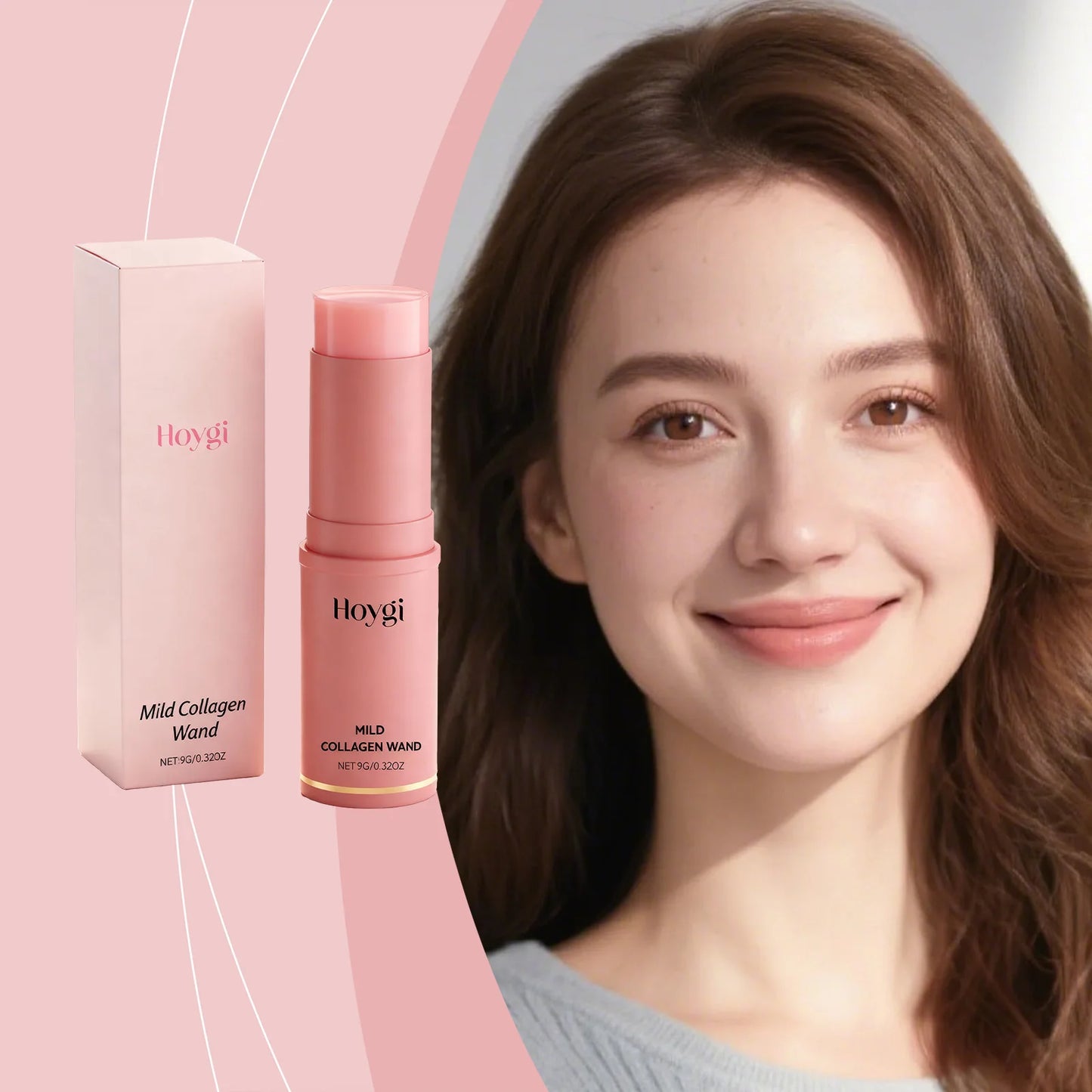 Collagen Skincare Stick Fade Fine Lines Firming Lifting Anti Wrinkle Restore Skin Elasticity Tightening Moisturizing Face Cream