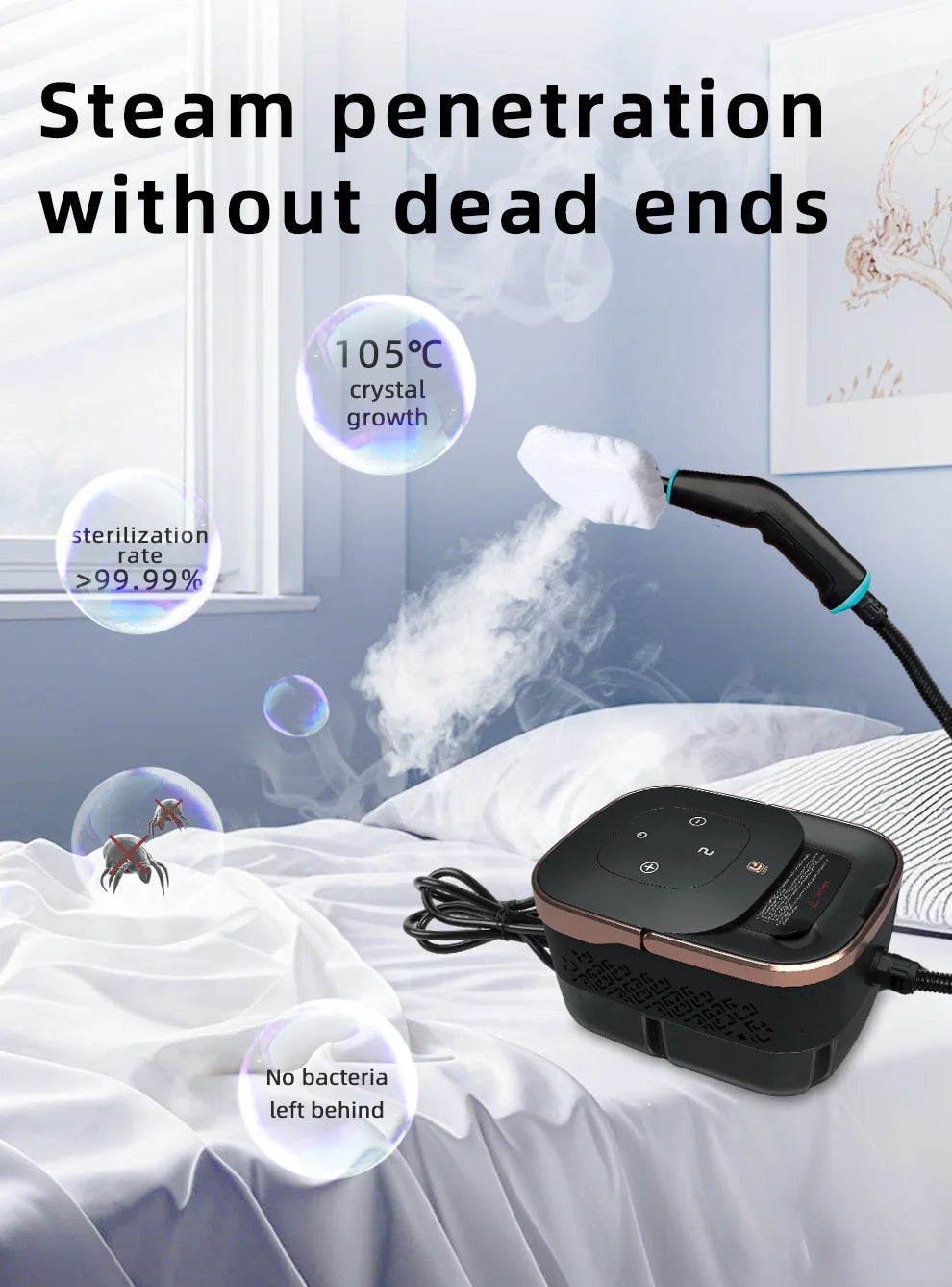 Auto Detailing & Maintenance Steam Washer High-Pressure Portable Cleaner for Car Beauty Shop Use