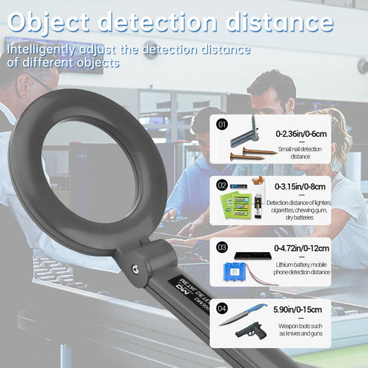DM3004A Metal Detector Portable High Sensitivity Metal Detector Gold Silver Detector Gold Search Treasure Getector Gold Finder