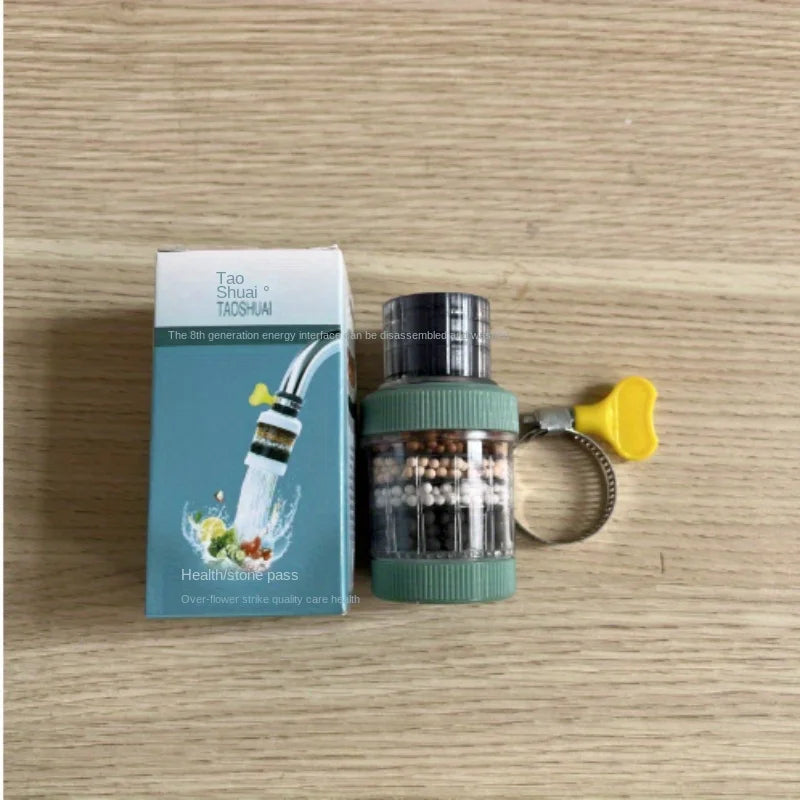 Faucet Filter Kitchen Household Water Purification Tool Six-layer Splash Proof Universal Shower Extension Filter