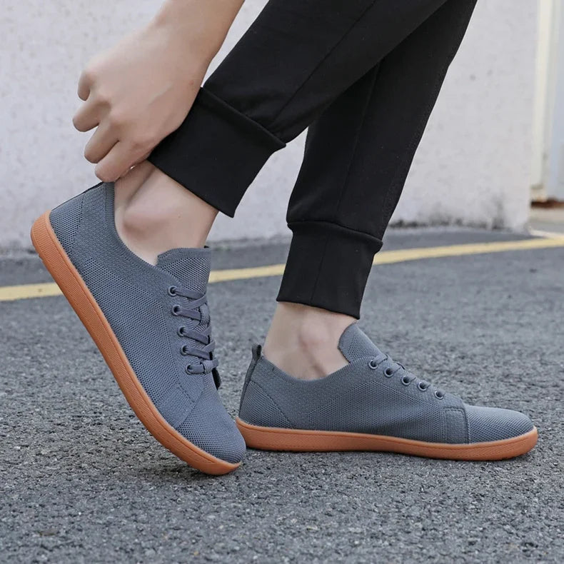 Wide Barefoot Flats Shoes For Women Outdoor Women's Sneakers Minimalist Shoes Wide Toe Soft Soles Walking Shoes Men Sneakers