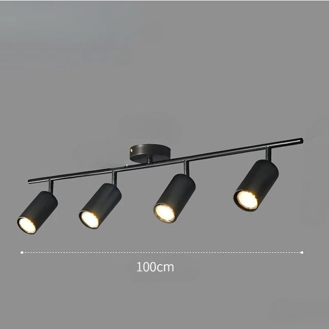 Modern Led Ceiling Light Long Spotlight Fixture Living Room Shop Restaurant Kitchen Dining Room Lighting Home Decor Chandeliers