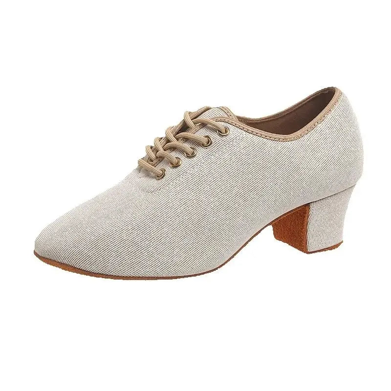 Women Bling Stage Show Foot Wear Girls Soft Sole Latin Shoes Ladies Modern Jazz Tango Ballroom Dance Shoes Dancing Pumps