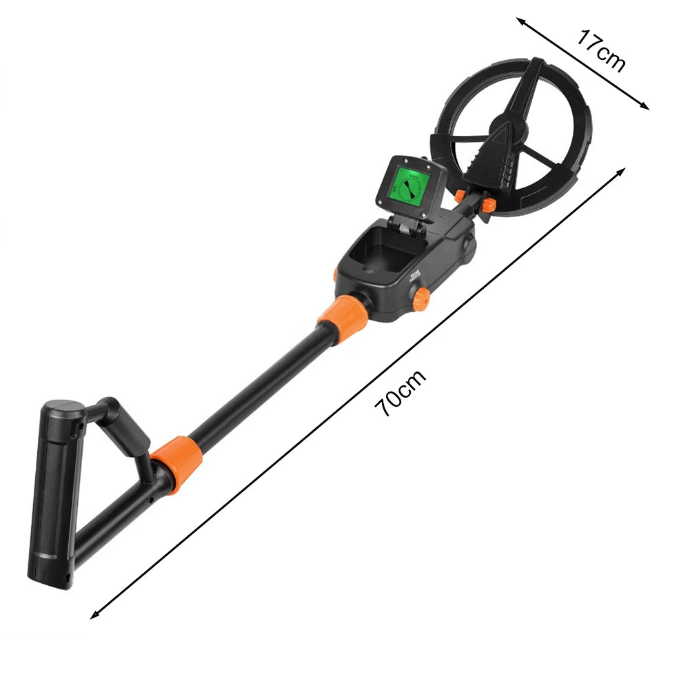 Metal Detector Gold Silver Detector Gold Search Treasure Getector Gold Finder 360 Degree Handheld Alarm Coil Metal Detect Tool