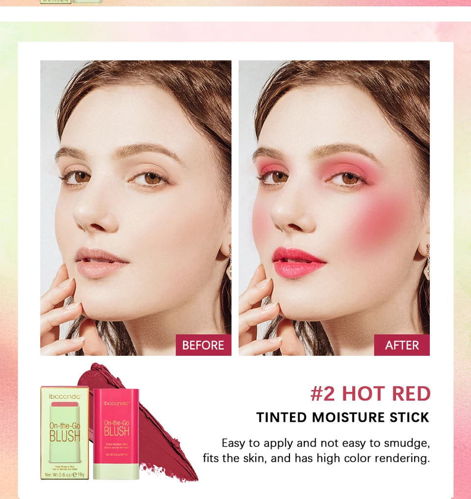 pixiBlush Cosmetic Blush Palette Long lasting Matte Stick Makeup Products Make Up Blusher Cosmetics Pink Blush in Bar Korean