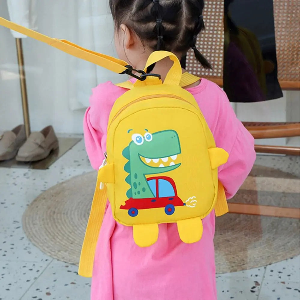 Boys Girls Cute Cartoon Dinosaur Toddler Rucksack Kindergarten Schoolbag Anti-lost Backpacks School Bags