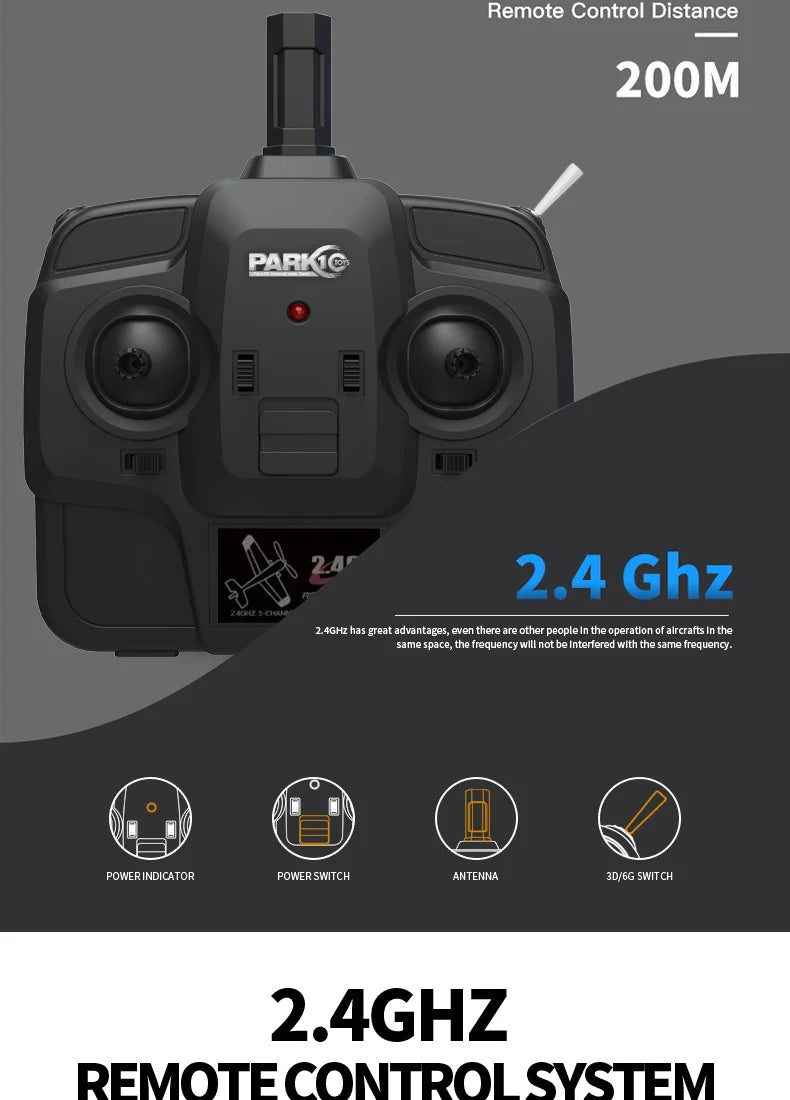 2024 New F22S 2.4G 4CH 3D6G RC Airplane Raptor F22 Warplane WLtoys A180 Upgrade Version LED Light With Gyroscope Out Door Toys
