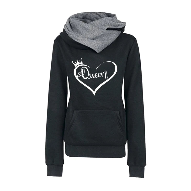 Fashion Women's Tracksuit Autumn Winter Quality Hoodies Casual Print Single Sport Pants Comfort Outdoors Daily Jogging Gym Woman