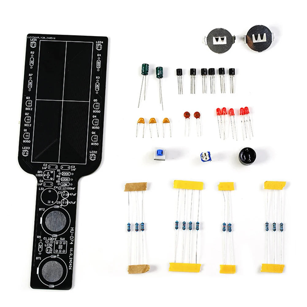 DIY Metal Detector Electronic DIY Kit Simple Metal Locator Loose Parts Set Circuit Board Making Soldering Practice Kit