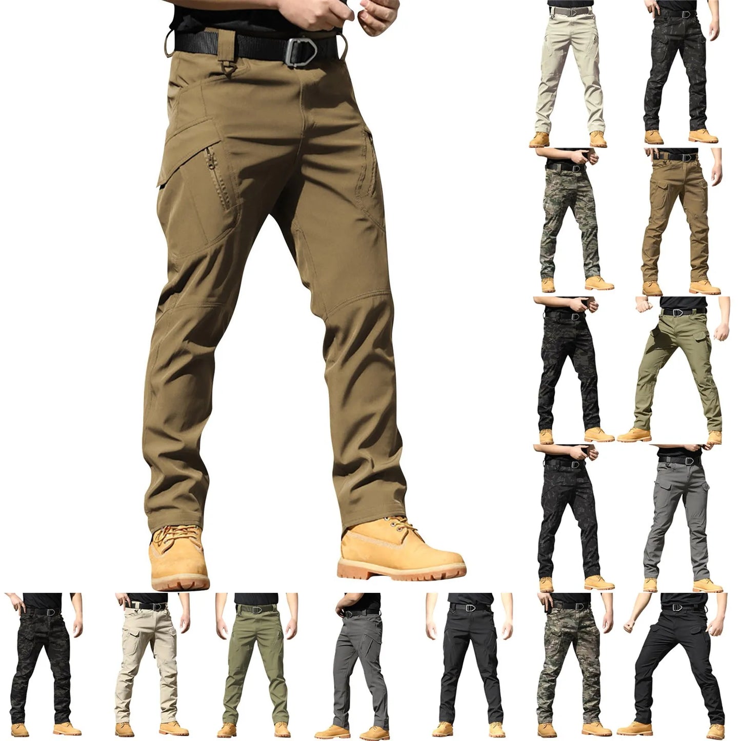 Pants Elastic Fabric Ix9  Special Service Pants Overalls pantalones hombre ropa hombre штаны мужские брюки мужские Trousers for