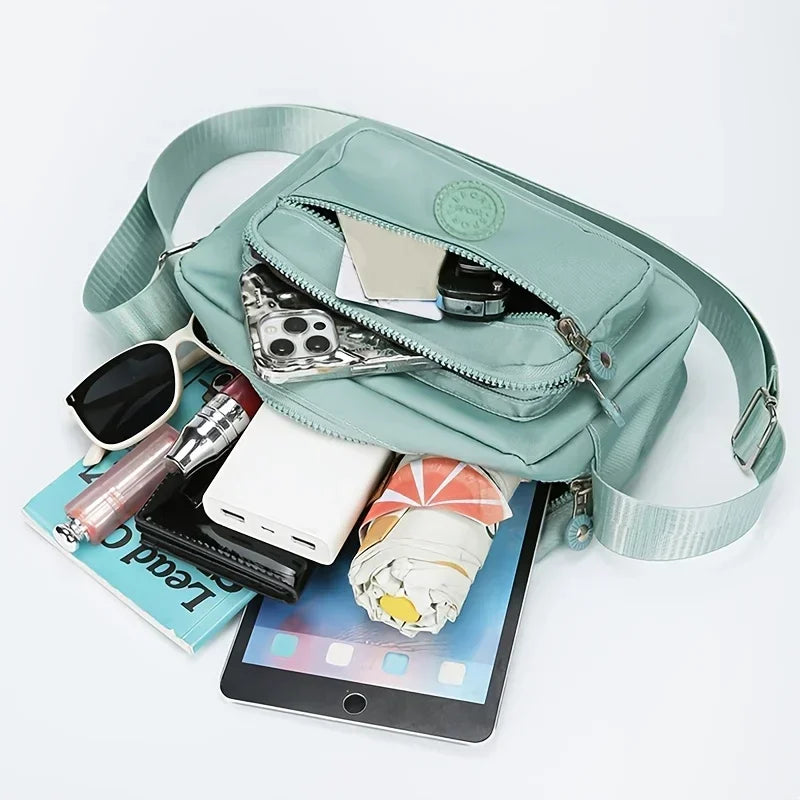 Fashionable Crossbody Bags for Women Leisure Shoulder Bag with Adjustable Shoulder Strap Zipper Closure Suitable for Daily Use