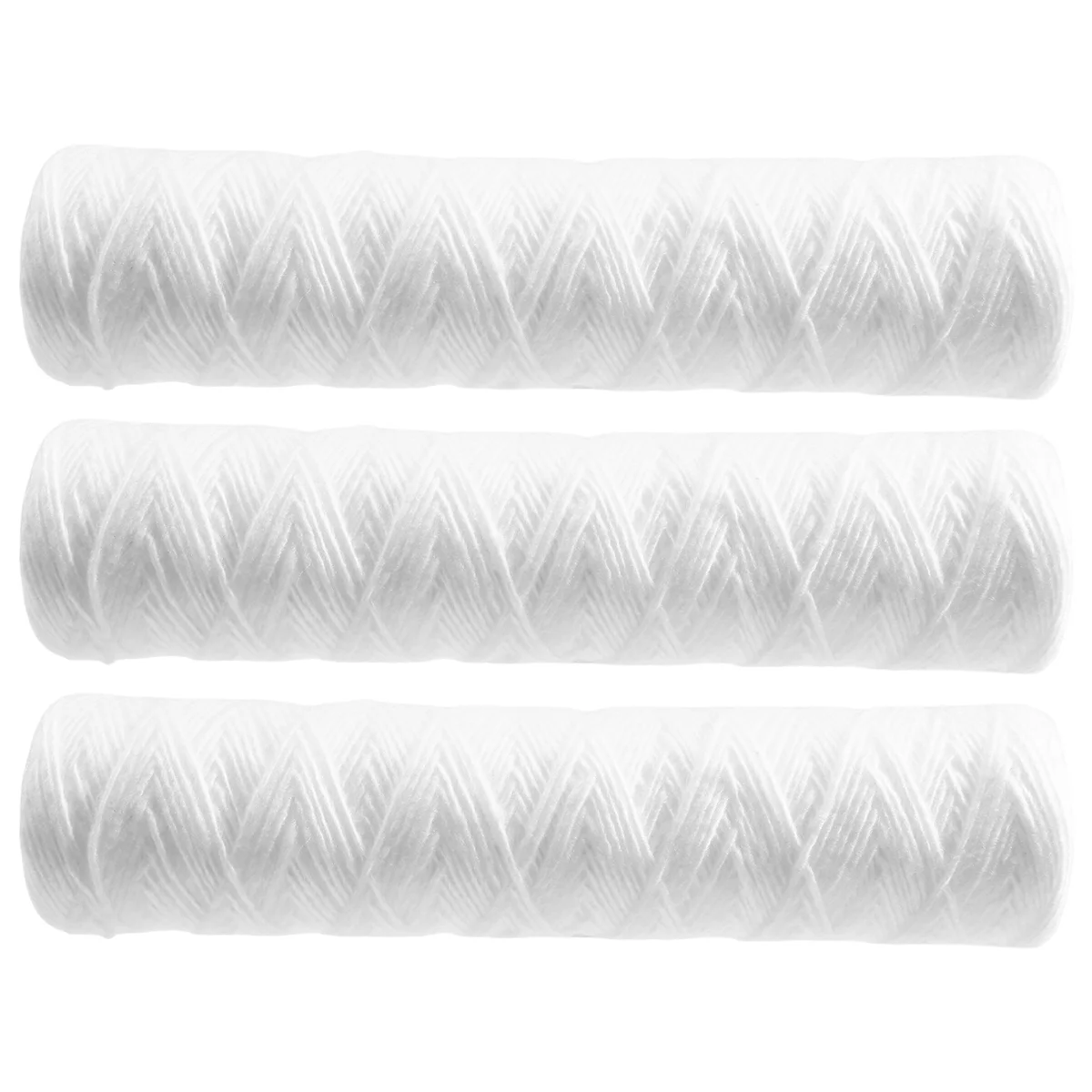 3Pcs Water Purifier 10 Inch String Wound Filter 5 Micrometre PP Cotton Filter Sedmient Filter