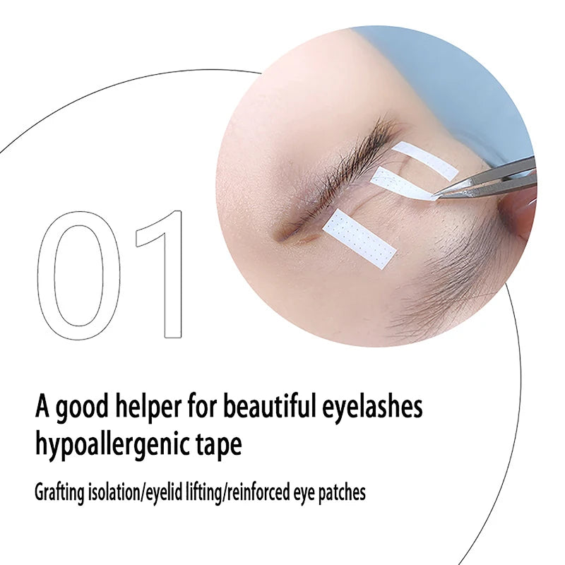 10 Rolls 4mm Professional Micropore Lash Extension Tape Eye Makeup Eyelashes Supplies Accessory Tool