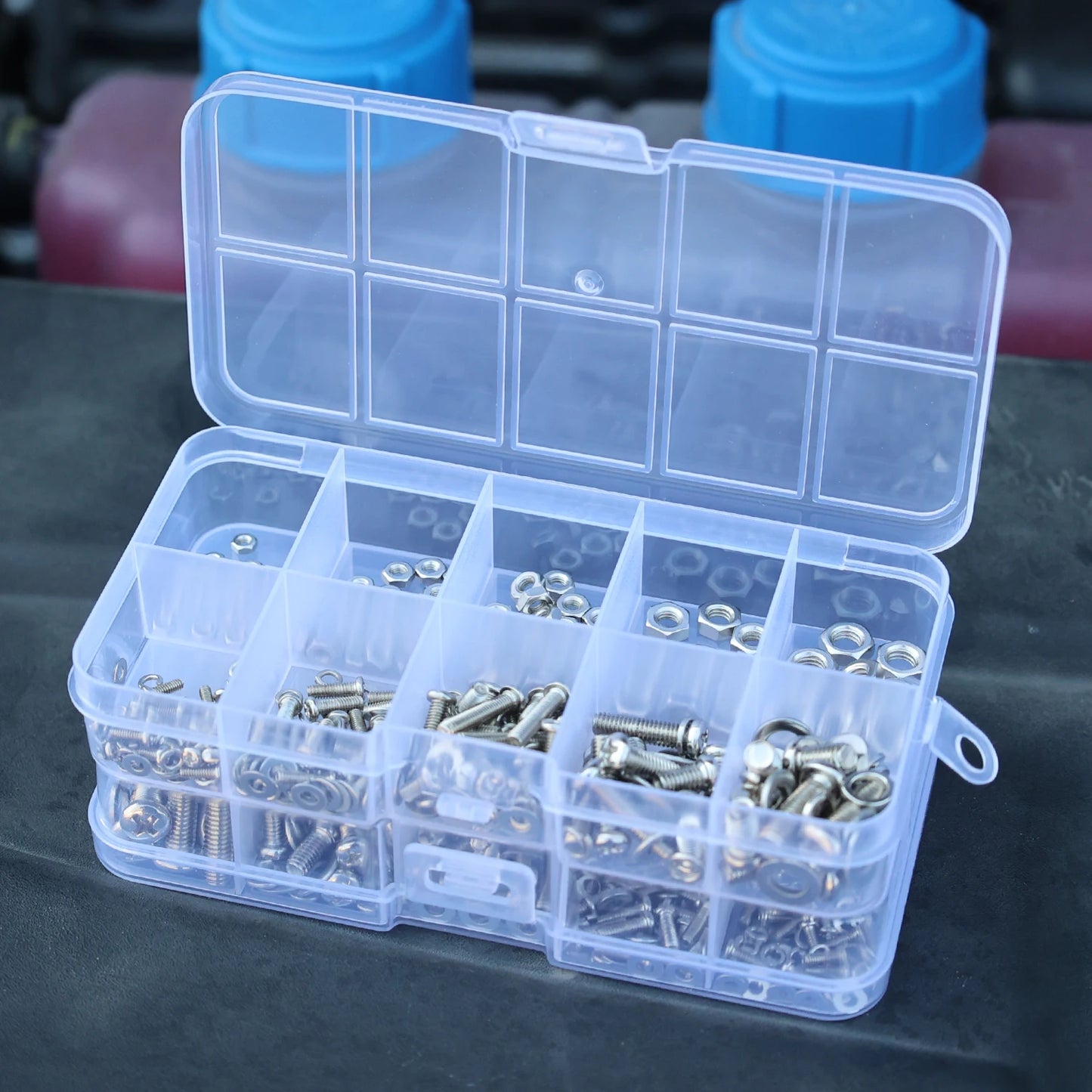 Stainless Steel Screws Nuts Set Cross Slotted Round Flat Washer Bolts Fasteners Nuts And Bolts Hardware Assortment Kits