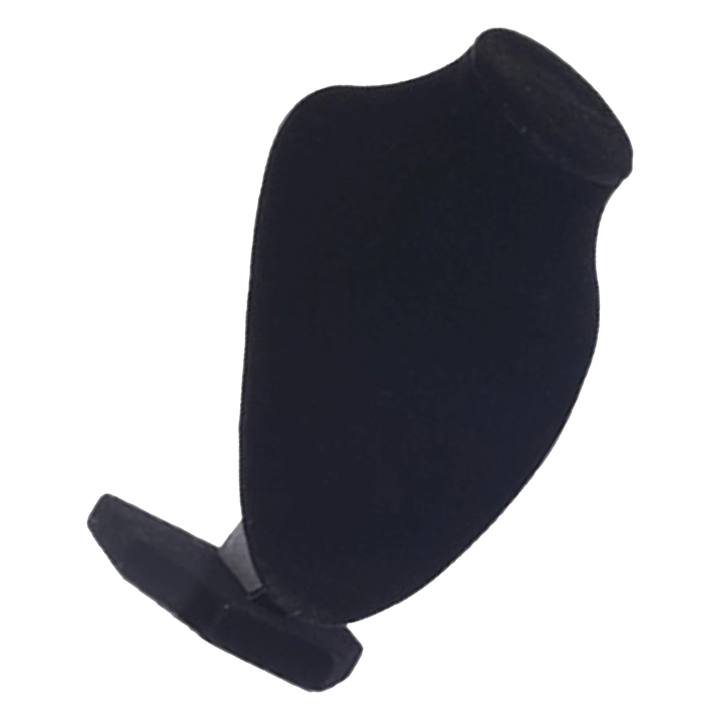 Necklace Mannequin Bust Elegant Fashionable Portable Wooden Black Lint Necklace Display Holder for Jeweler for Home