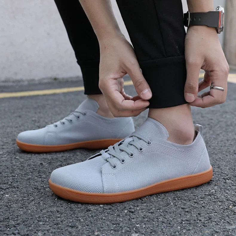 Wide Barefoot Flats Shoes For Women Outdoor Women's Sneakers Minimalist Shoes Wide Toe Soft Soles Walking Shoes Men Sneakers
