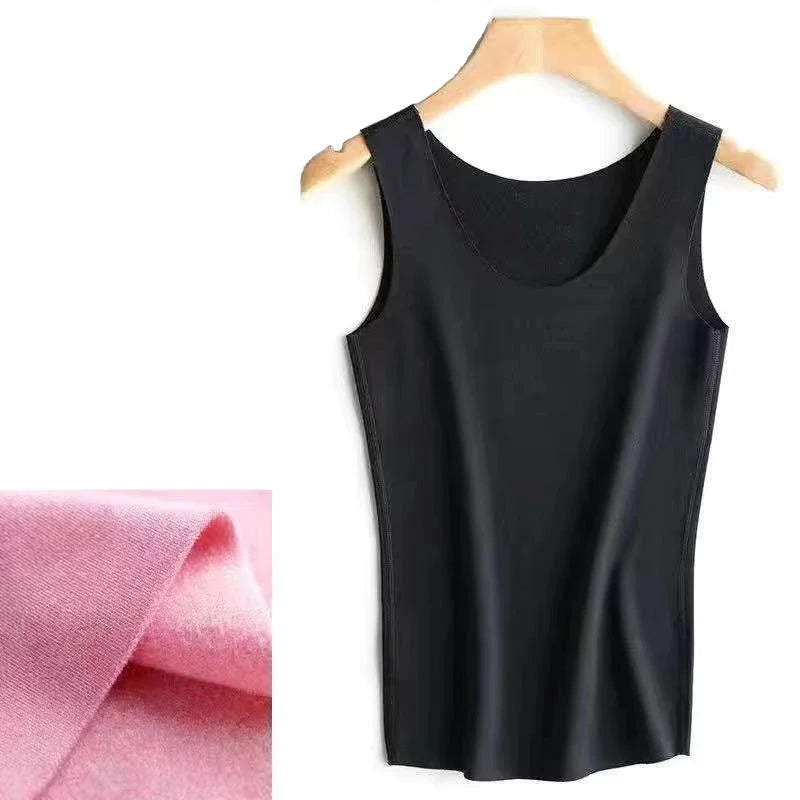 Thermal Underwear Vest Thermo Lingerie Woman Winter Inner Wear Comfortable Warm Top Inner Wear Thermo Shirt Ladies Undershirt