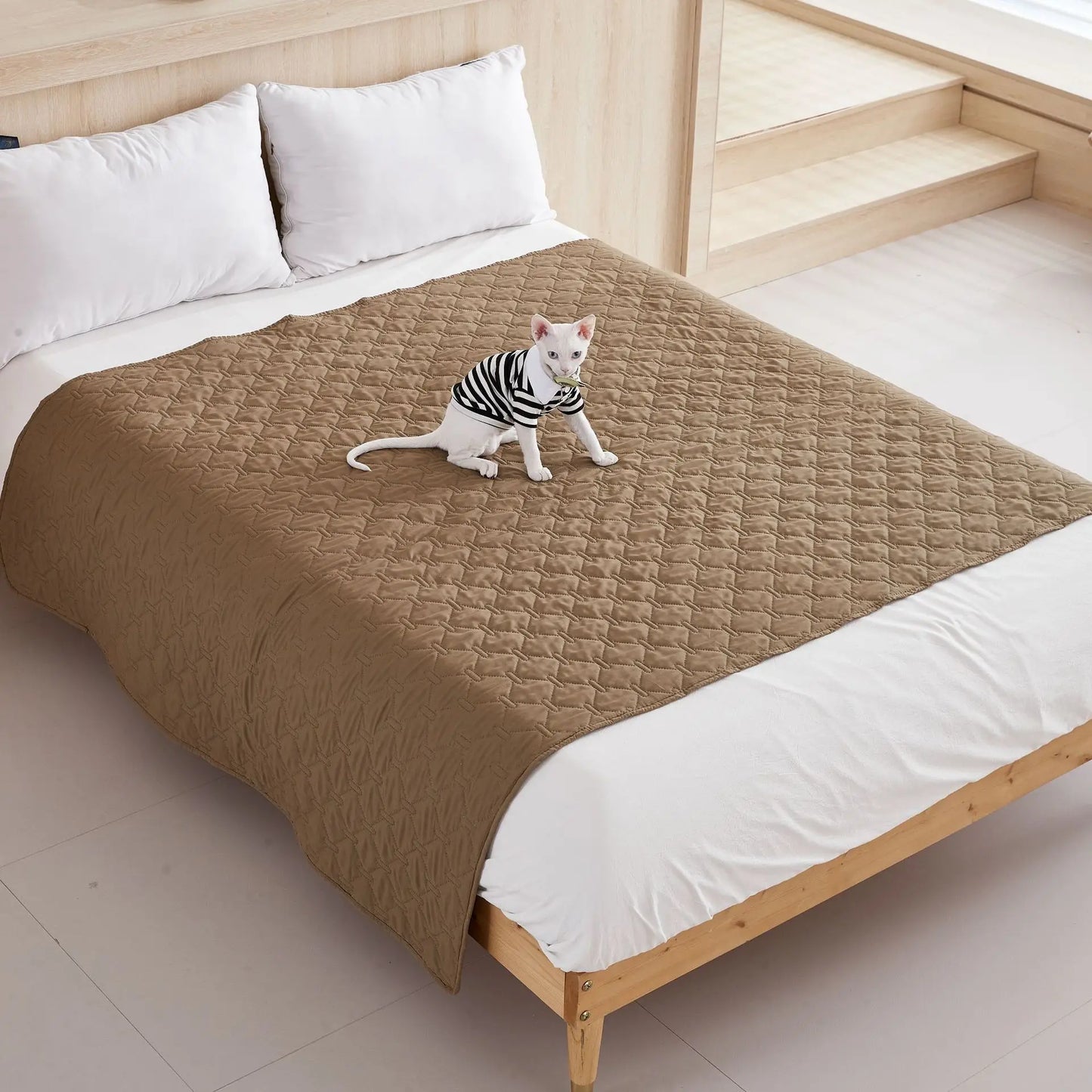 Waterproof Pet Mattress Non-slip Reusable Pet Pad Protective Cat Sofa Cushion Light Easy Clean Small Dog Mat in Spring